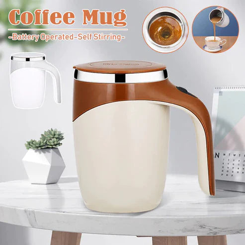 Self Stirring Coffee Mug