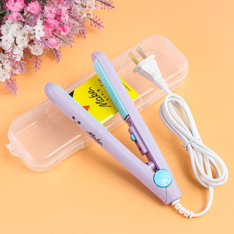 Portable Travel Flat Iron Mini Travel Hair Straightener