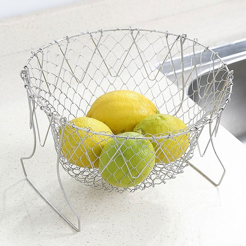 Multifunctional Folding Frying Chef Basket.