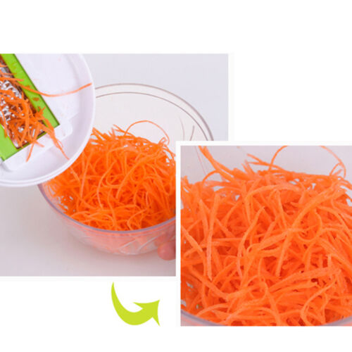 5 in 1 Easy Spin Cutter, Multi-Functional Manual Food Chopper