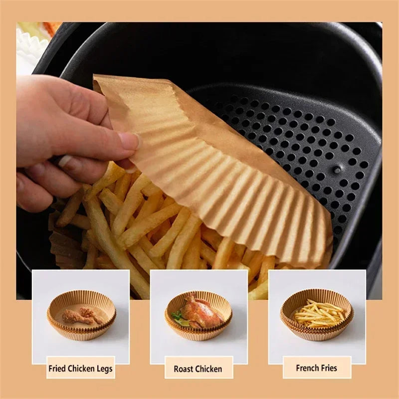 Air Fryer Disposable Papers ( 50 Pcs )