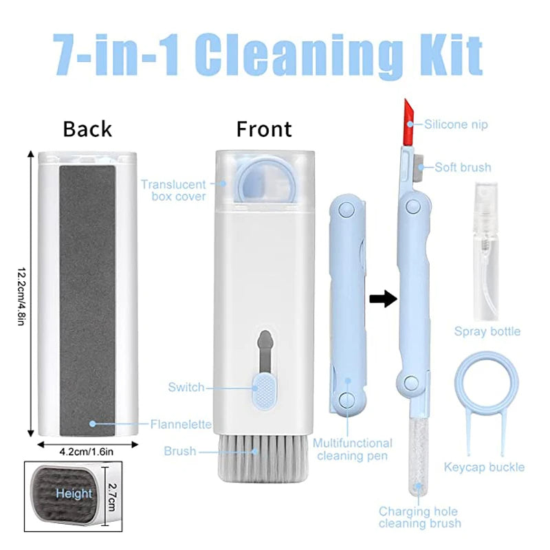 7 in 1 Computer Keyboard Cleaner Brush