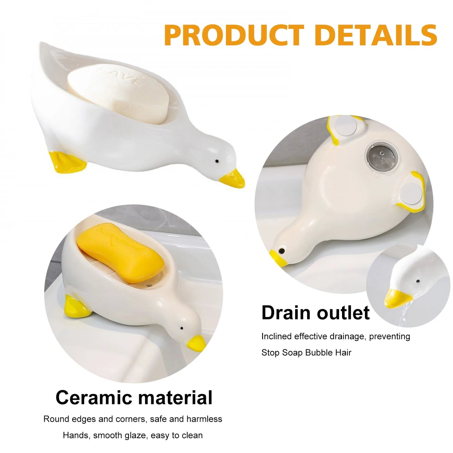 Duck Shape Soap Holder