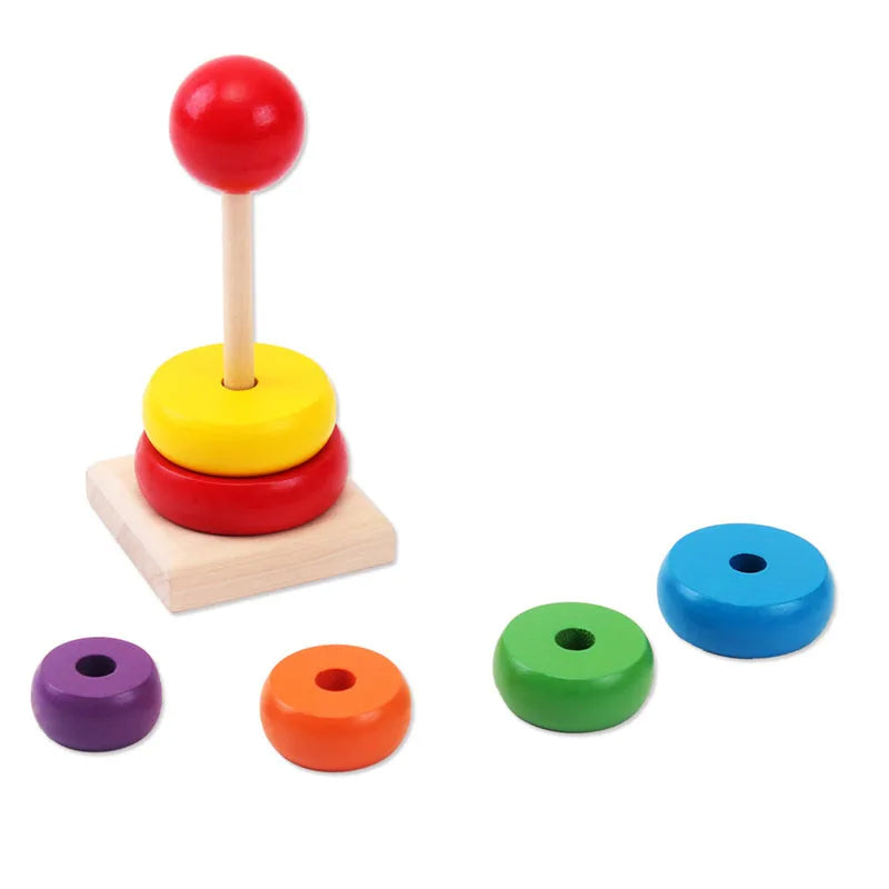 Wooden Stacking Rings Toy