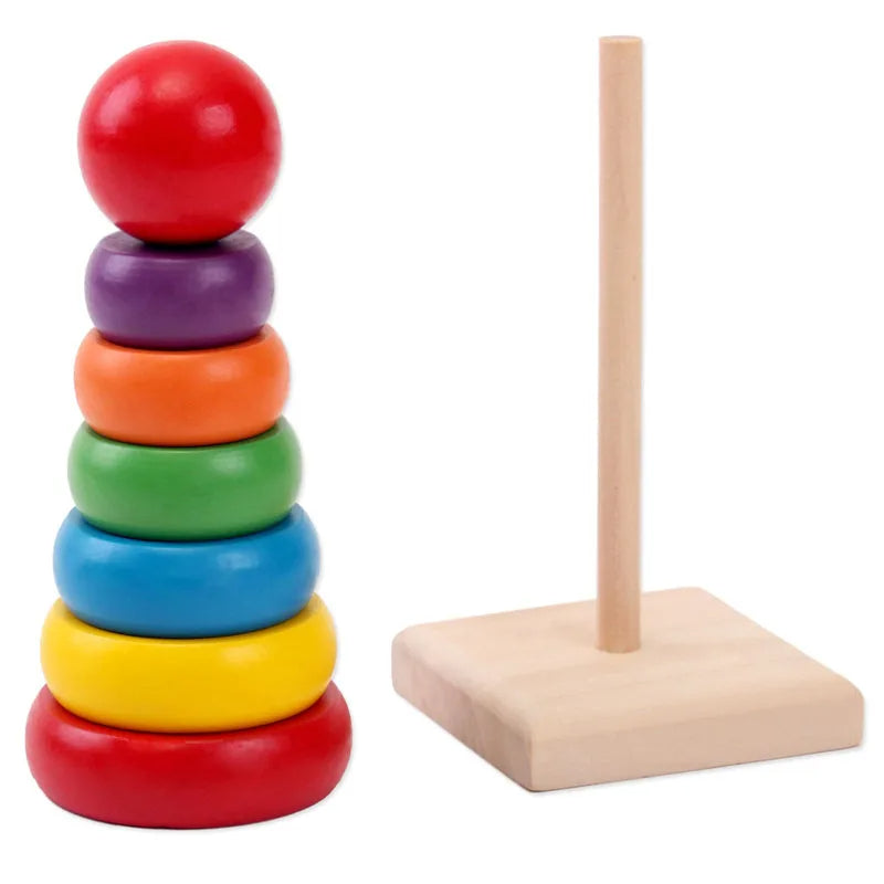 Wooden Stacking Rings Toy