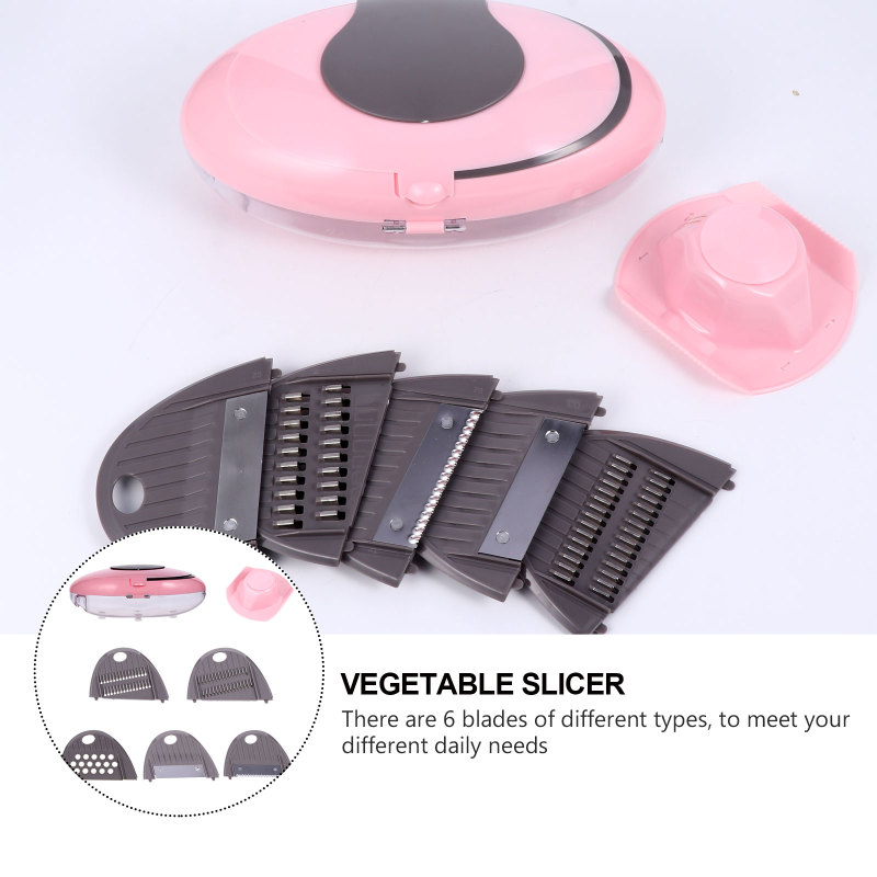 Manual Hand Food Vegetable Oval Shape Chopper, Shredder, Slicer, Grater.