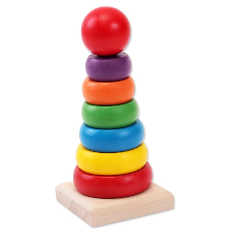 Wooden Stacking Rings Toy