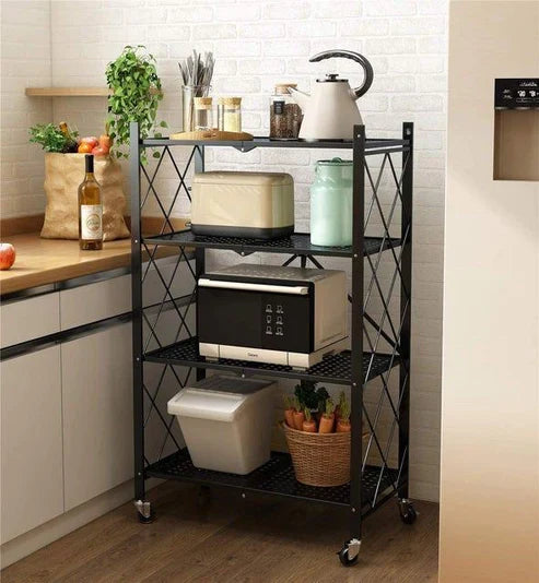 3 LAYER FOLDING KITCHEN RACK