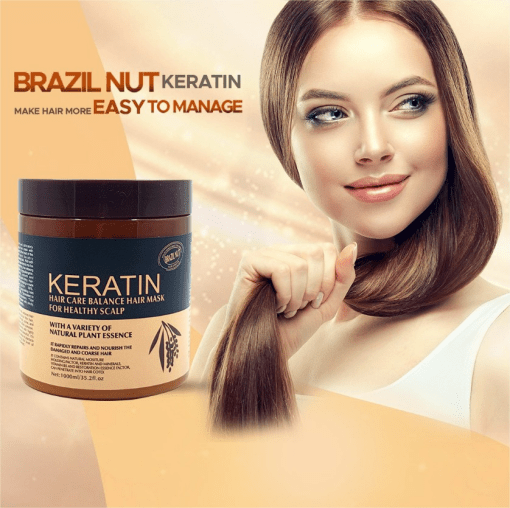 KERATIN HAIR STRAIGHTENING CREAM