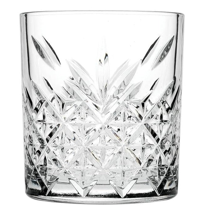 Crystal Glasses Set of 6, Crystal Rocks Glasses