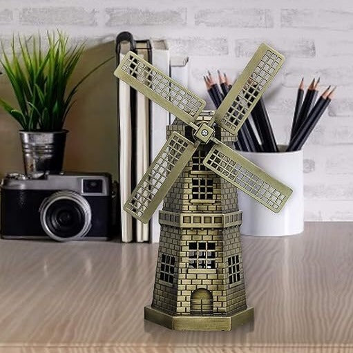 Antique Dutch Windmill Model