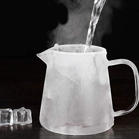 Borosilicate Glass Teapot High Temperature Resistant Tea & Coffee Pot with Infuser Strainer Lid