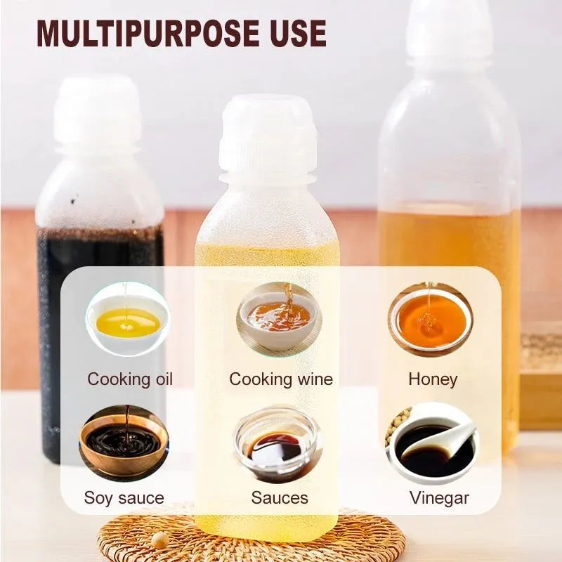 Oil Bottle Squeeze Pot Household Cooking Special Oils Spray Bottle Ketchup Bottles