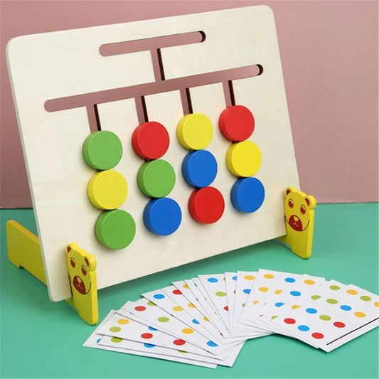 Wooden Animal Logic Game