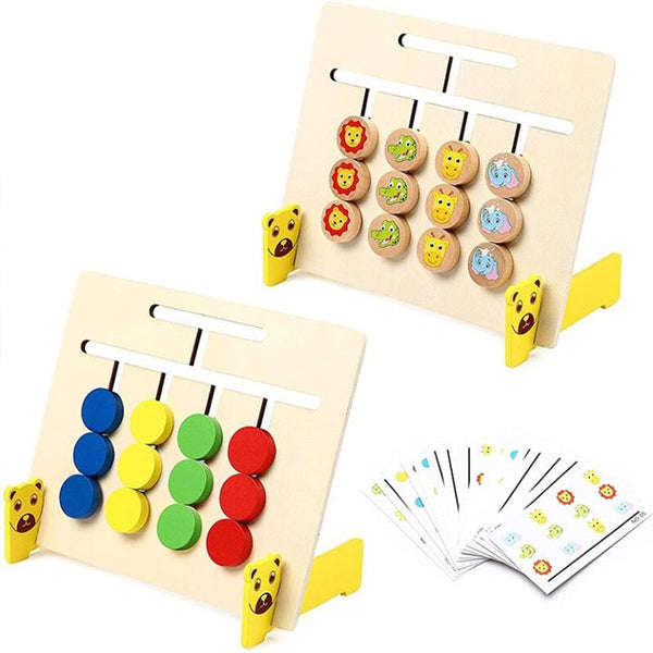 Wooden Animal Logic Game