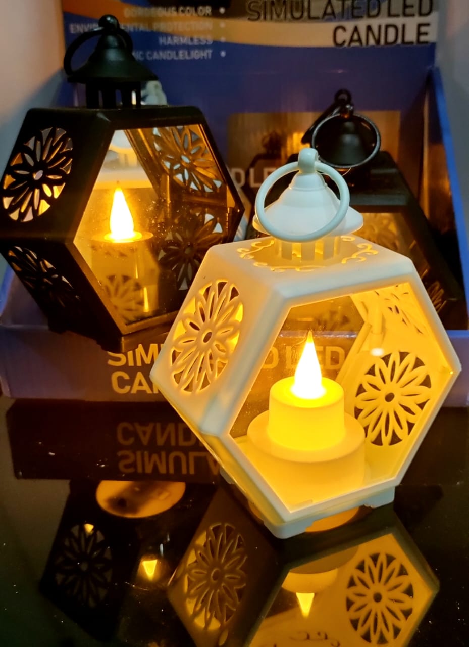 LED Hexagonal Wind Lamp