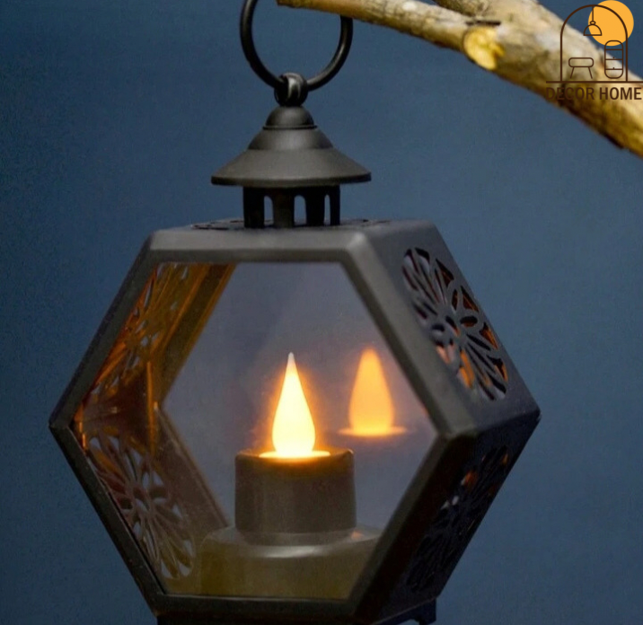 LED Hexagonal Wind Lamp