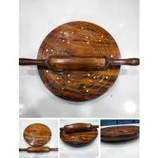 PURE SHEESHAM WOODEN PATLA BELON GOOD QUALITY WITH STAND