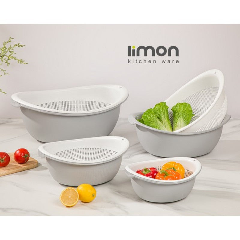 Limon Bowls& Colander 8 Pcs Set