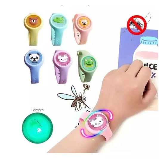 Mosquito Repellent Baby Wrist Band LED Silicone Toy