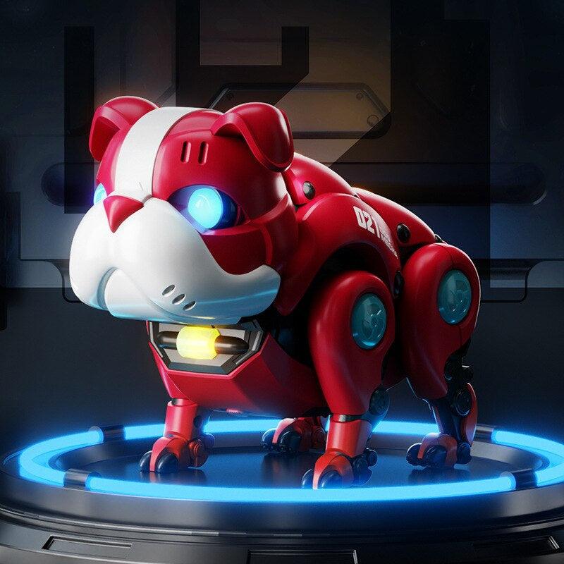 Red Bulldog Robot Toy For Kids