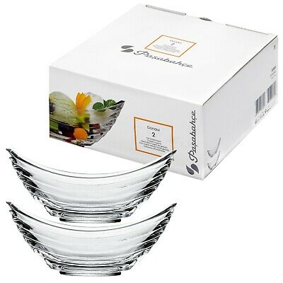 Glass Gondol Serving Bowl-Pack of 2