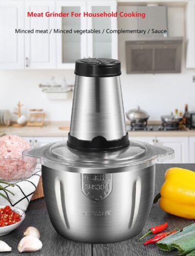 2L Electric Meat Chopper Food Processor