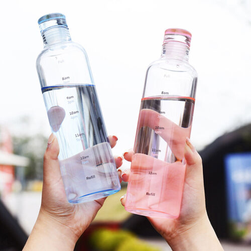 Water bottle with Time Marker Cover