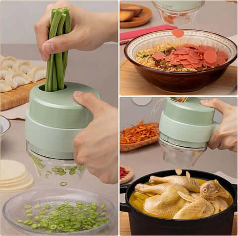 4 In 1 Portable Vegetable Cutter