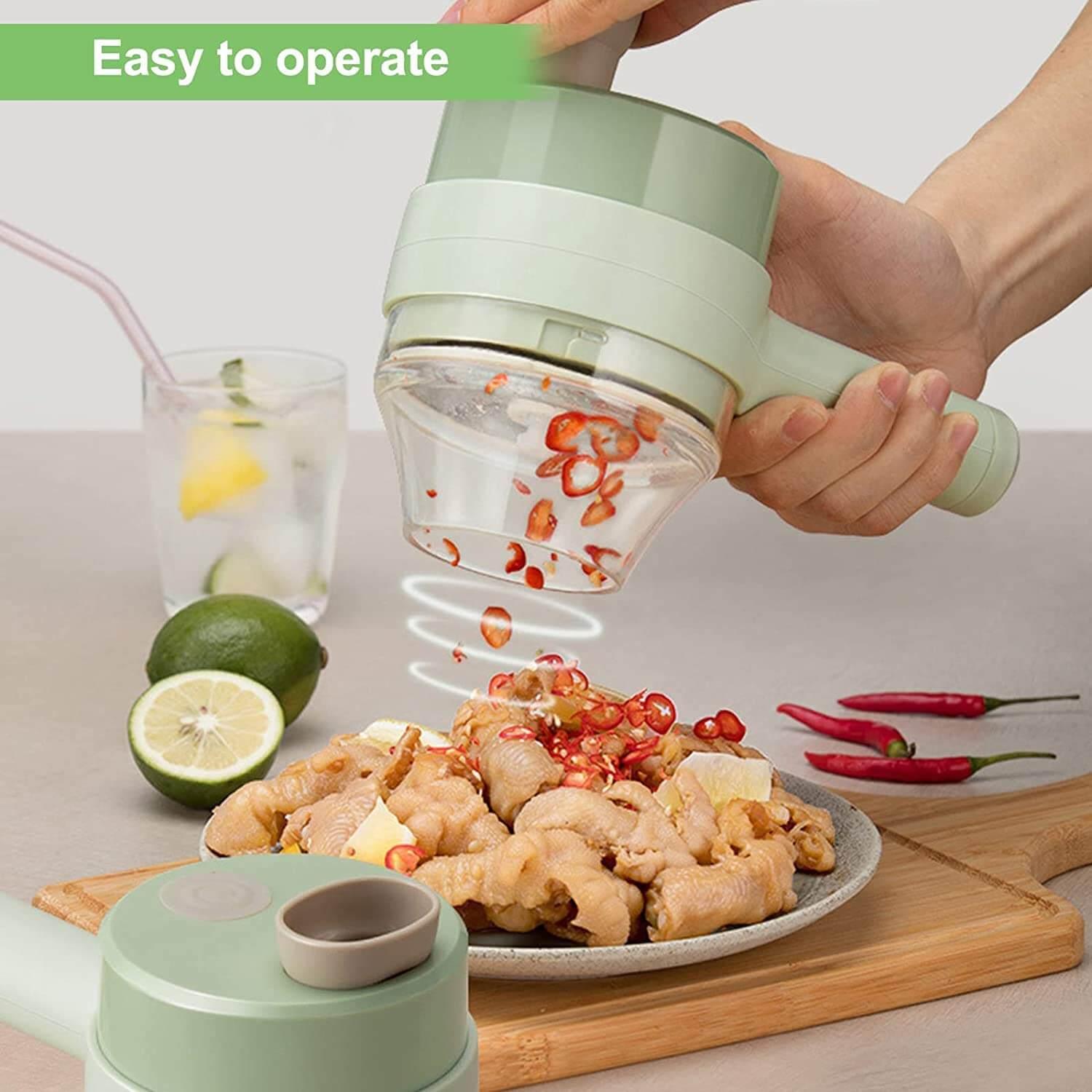 4 In 1 Portable Vegetable Cutter